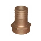 Groco TPT-5062 Bronze Tail Piece Fitting 1/2 inch Female NPT X 5/8 inch Hose Barb 