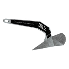 Lewmar 0057432 Delta Galvanized Steel Anchor - 70 pounds