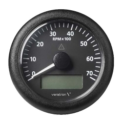 Veratron A2C59512394 Vl Tachometer - Lcd - Rpmx100 - Single