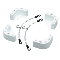 Attwood 14137-7 Cooler Mounting Kit with Quick Disconnect Straps