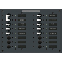 PANEL 120VAC 16 POS W/ MAIN