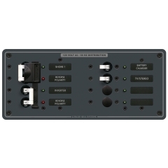 PANEL SOURCE SEL. 120VAC 4 POS HOR