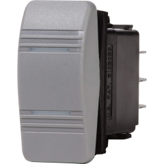 Blue Sea 8220 On-Off-On Water Resistant Gray Contura Switch