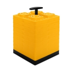 Camco 44512 Leveling Blocks with T-handle, Pack of 10
