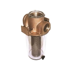 Groco ARG-3020-S 3 in. ARG Raw Water Strainer w/Stainless Steel Filter Basket, 15.2 in. Tall