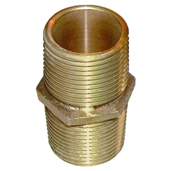 Groco PN-500 1/2 Inch Cast Bronze Pipe Nipple