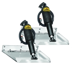 Lenco Marine 15040-101 Electro-Polished Standard Performance Trim Tab Kit - 18 in. x 14 in.