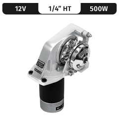 12 volt Dorado Horizontal Windlass with 1/4 inch Chain | Lofrans LW275AN-1/4