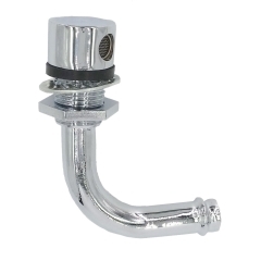 Moeller Marine Products 033201-10 Chrome Plated Brass 90-Degree Fuel Tank Vent