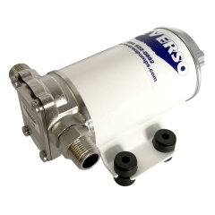 Reverso Pumps Inc. 27-2150-04-1-01 Low Speed 301 Pump with Logo & 3/8 inch MNPT Fittings - 24 Volt 