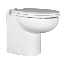 Raritan 231HF Series Fresh Water Marine Elegance Toilet w/Flush Control - Tall Straight Back Bowl