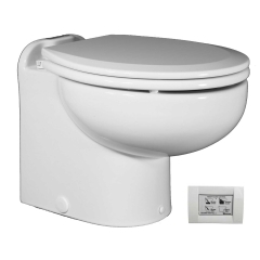 Raritan 221HR024 Marine Elegance Toilet, 24V - Raw Water w/STC Control