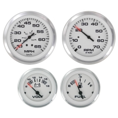 Sierra 67669P Lido Pro Outboard Four Gauge Set