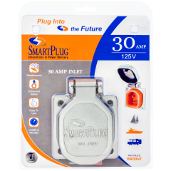 SmartPlug BM30NT 30 Amp Stainless Steel Inlet