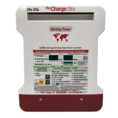 Pro Charge Ultra 24V 20A 3 Bank Charger | Sterling Power USA PCU2420