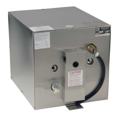Whale S1250 Seaward 11 Gallon 240V Water Heater w/Rear Heat Exchanger, Stainless Steel Jacket 