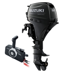 Suzuki DF9.9BTS5 9.9 HP Outboard Motor with 15 inch Short Shaft with remote